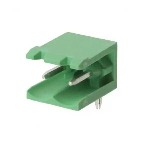 2 Pin 5.08mm Geçmeli Klemens-90 Derece-Erkek - 1