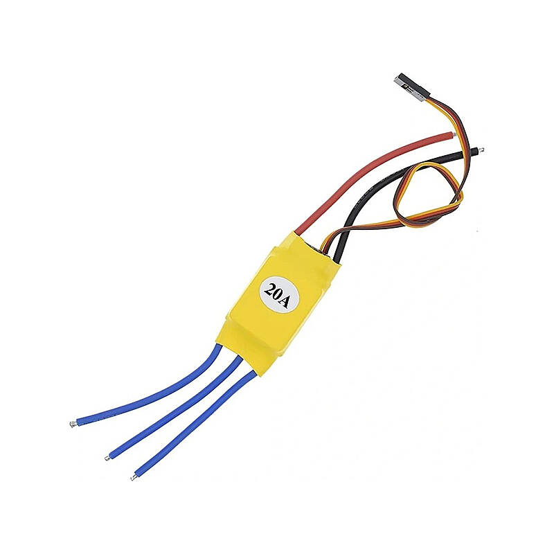 20A ESC Fırçasız Motor Hız Kontrol Sürücüsü - 1