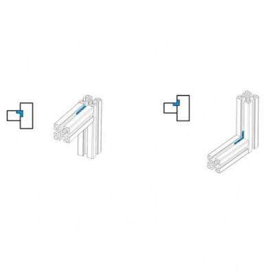 20x20 Kanal 6 Gizli Köşe Bağlantı - 5 data-big=