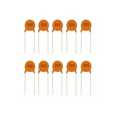 220pF Seramik Kondansatör Paketi - 10 Adet - Robolink