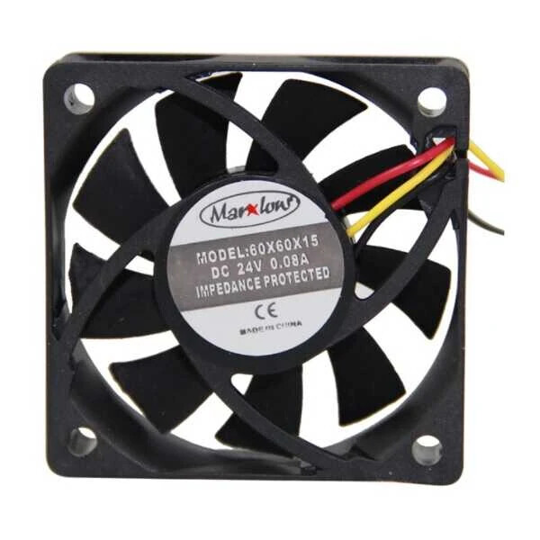 24V DC 3 Kablo FAN 60x60x15mm - 1