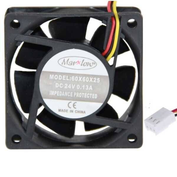 24V DC 3 KABLO FAN 60x60x25mm - 2
