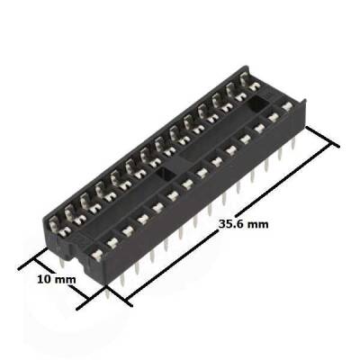 28 Pin Dip Soket - 2 data-big=