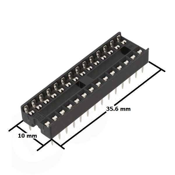 28 Pin Dip Soket - 2