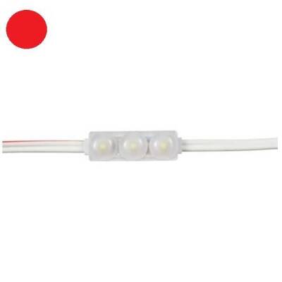 2835 Mercekli 1.5W Modül Led 40x10mm - Kırmızı - Robolink