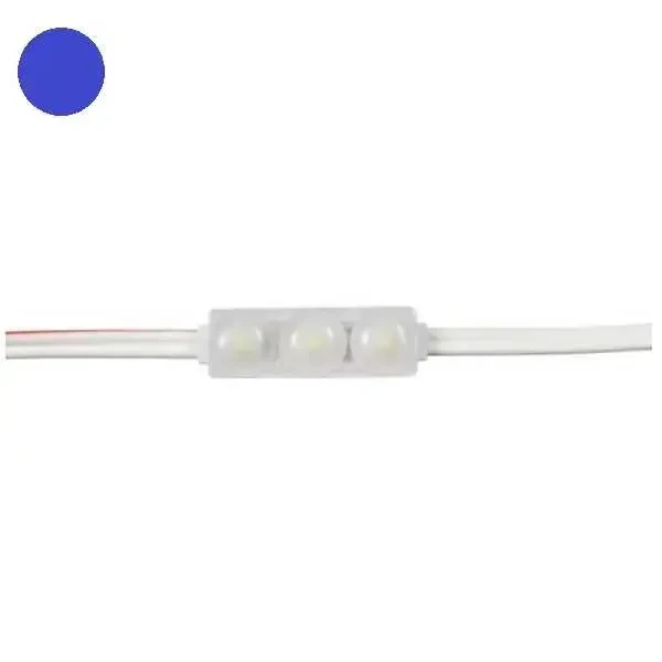 2835 Mercekli 1.5W Modül Led 40x10mm - Mavi - Robolink