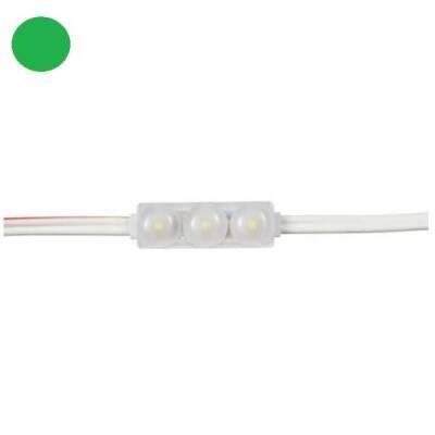 2835 Mercekli 1.5W Modül Led 40x10mm - Yeşil - Robolink