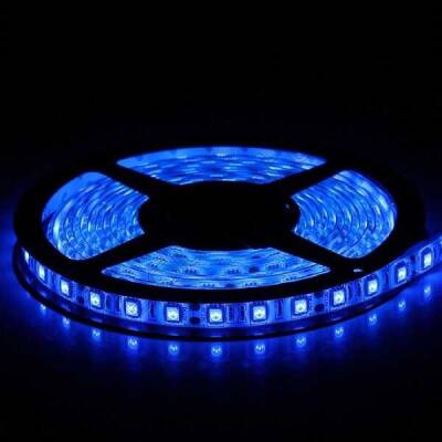 3 Çipli İç Mekan Şerit Led 5 Metre - Mavi - Robolink (1)