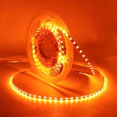 3 Çipli İç Mekan Şerit Led 5 Metre - Turuncu - Robolink (1)