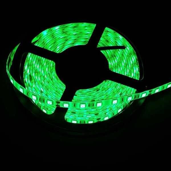 3 Çipli İç Mekan Şerit Led 5 Metre - Yeşil - 2