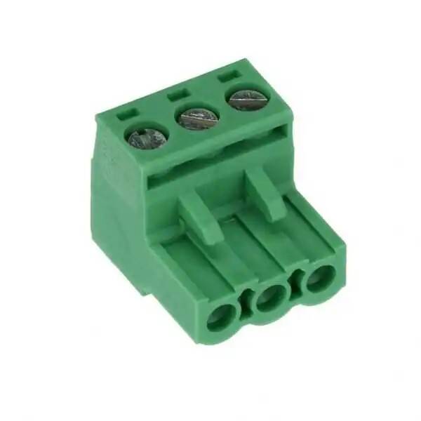 3 Pin 5.08mm Geçmeli Klemens-Dişi - 1