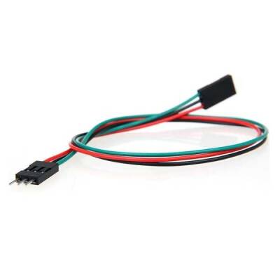 3 Pin Dişi-Erkek Jumper Kablo-300mm - Robolink (1)