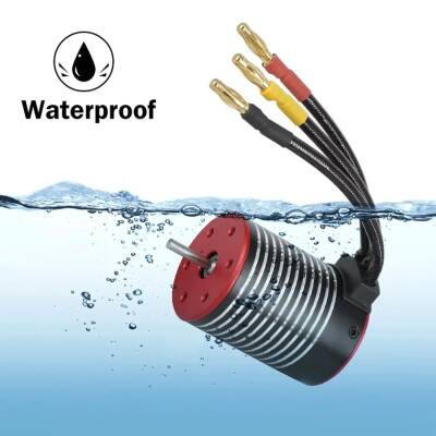 3650 3100KV Fırçasız Motor - Su Geçirmez - 5 data-big=