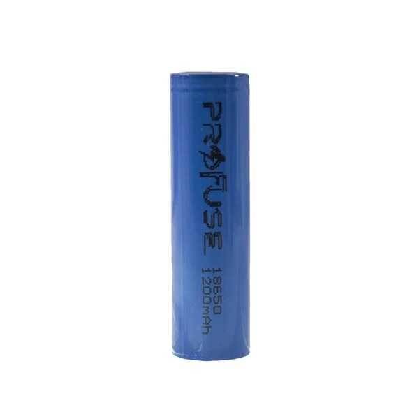 3.7V 1200mAh 18650 Li-ion Şarjlı Pil - Başsız - 1