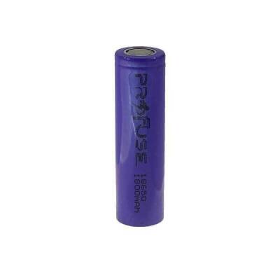 3.7V 1800mAh 18650 Li-ion Şarjlı Pil - Başsız - Profuse