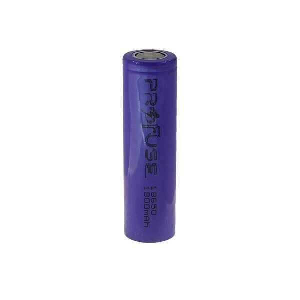 3.7V 1800mAh 18650 Li-ion Şarjlı Pil - Başsız - 1