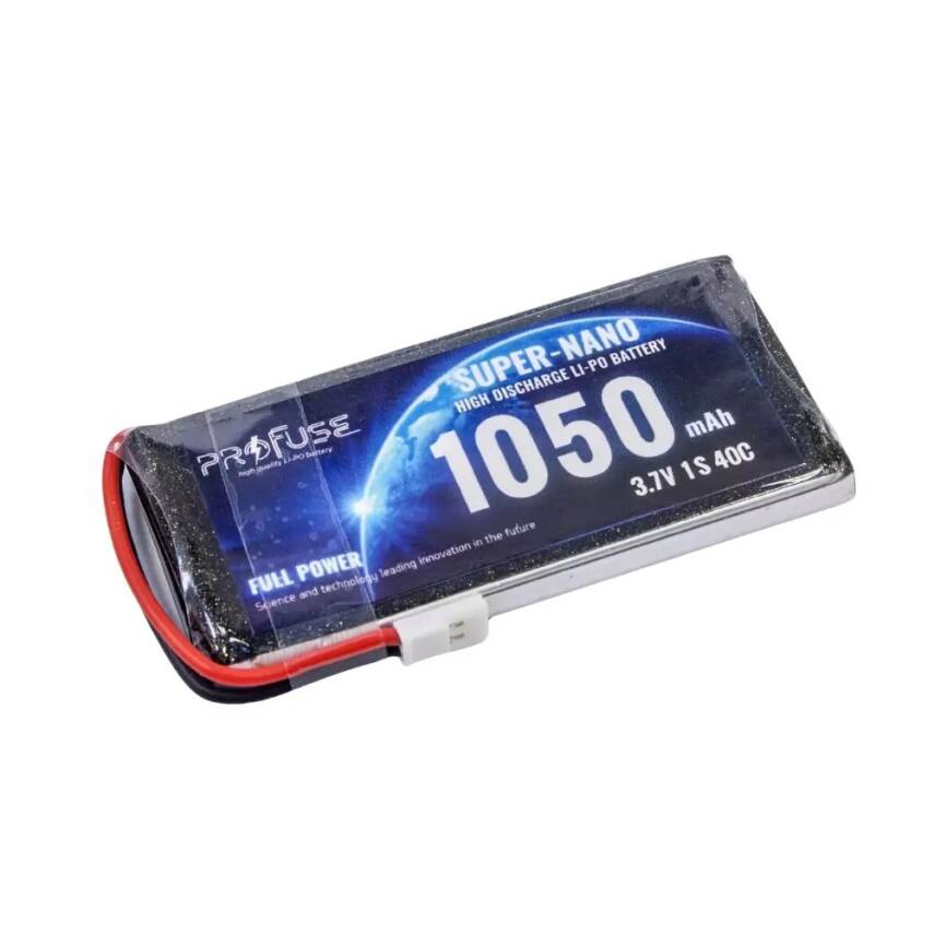 3.7V 1S 1050mAh 40C Lipo Batarya - 1