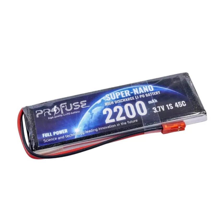 3.7V 1S 2200mAh 45C Lipo Batarya - 2
