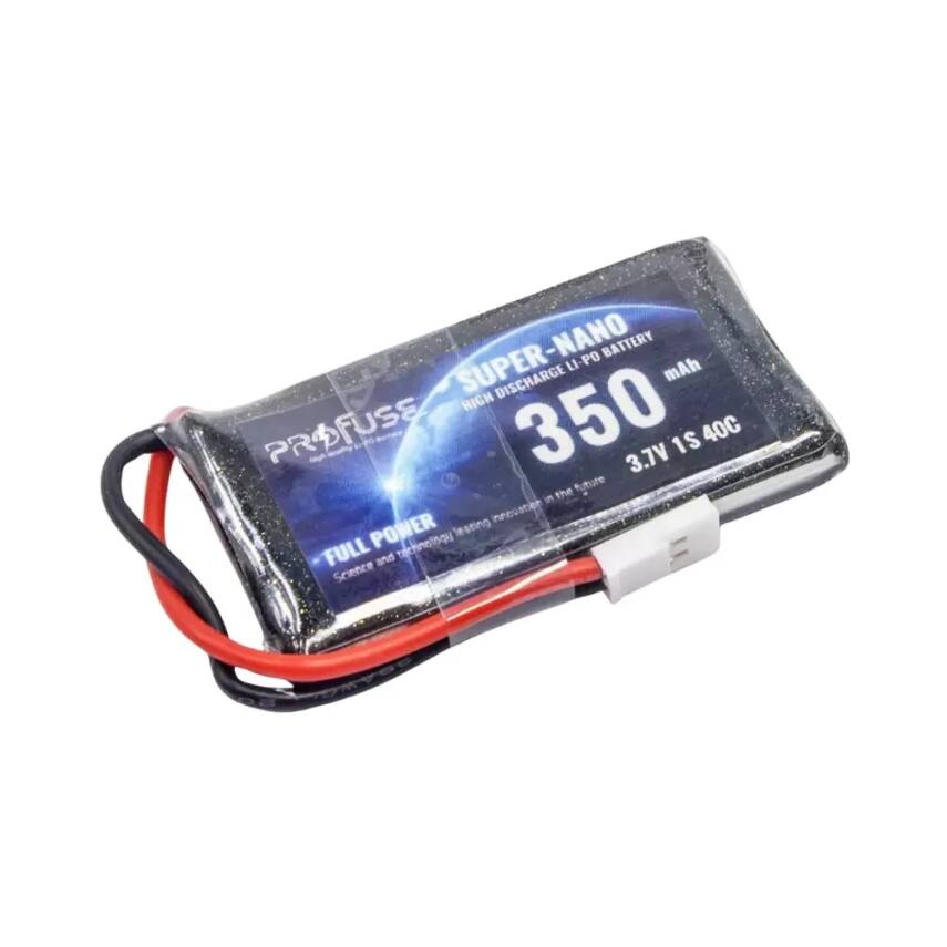 3.7V 1S 350mAh 40C Lipo Batarya - 1