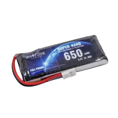 3.7V 1S 650mAh 40C Lipo Batarya - 1 data-big=