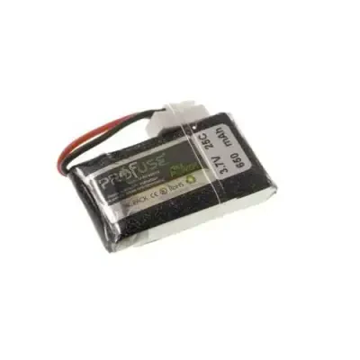 3.7V 1S Lipo Batarya 650mAh 25C - 1 data-big=