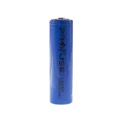 3.7V 2500mAh 18650 Li-ion Şarjlı Pil - Başlı - Profuse