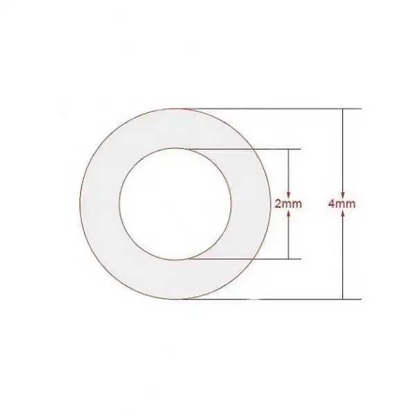 3D Printer PFTE Teflon Boru - 2 Metre - 4