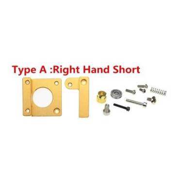 3D Yazıcı İçin Extruder Alüminyum Blok MK8 Sağ El Kısa - Tip A - 2 data-big=