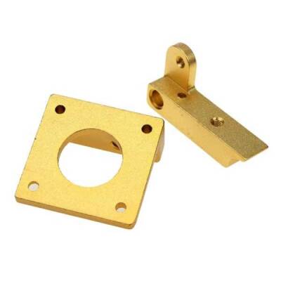 3D Yazıcı İçin Exrtuder Alüminyum Blok Mk8 - Sol El - Tip C - 1 data-big=