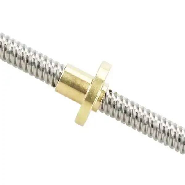 3D Yazıcı Vidalı Mil Somun 400mm - Trapez T8 8mm - 3