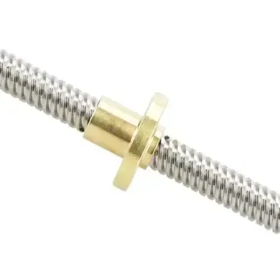 3D Yazıcı Vidalı Mil Somun 500mm - Trapez T8 8mm - 3 data-big=