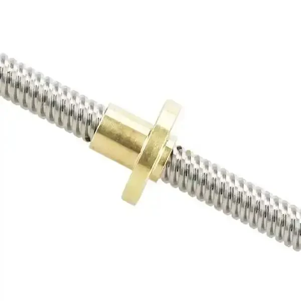 3D Yazıcı Vidalı Mil Somun 500mm - Trapez T8 8mm - 3