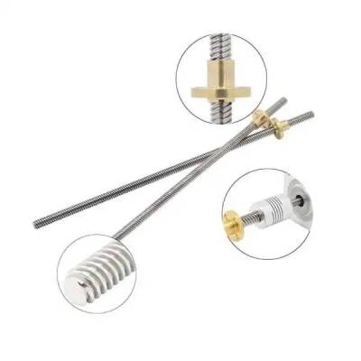 3D Yazıcı Vidalı Mil Somun 500mm - Trapez T8 8mm - 4 data-big=