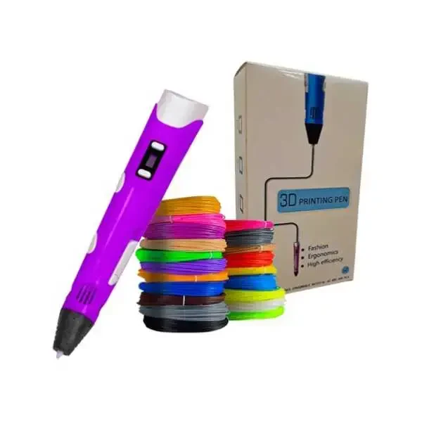 3DPen Baskı Kalemi - Full Set - Mor - Robolink