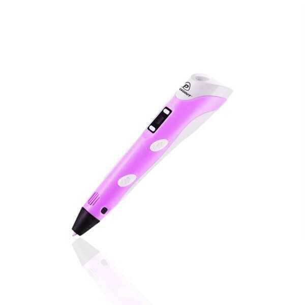 3DPen Baskı Kalemi - Full Set - Pembe - 3