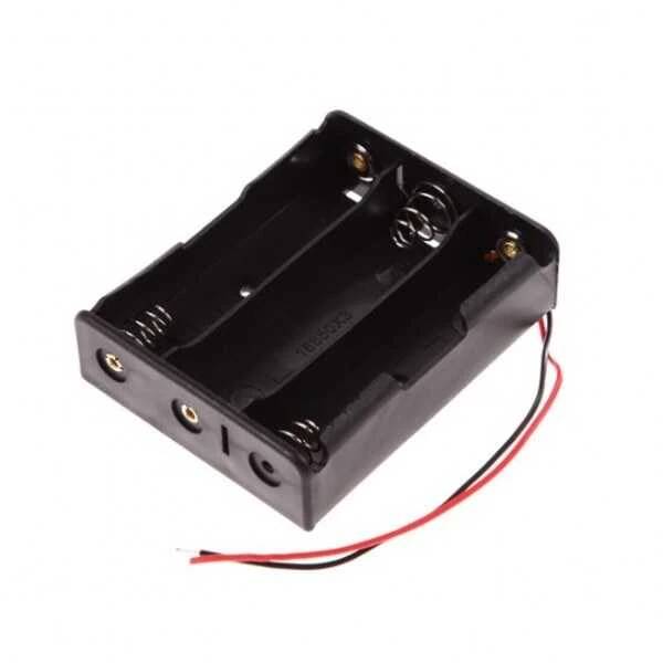 3'lü 18650 Pil Yuvası-Lityum/Li-Ion - 1