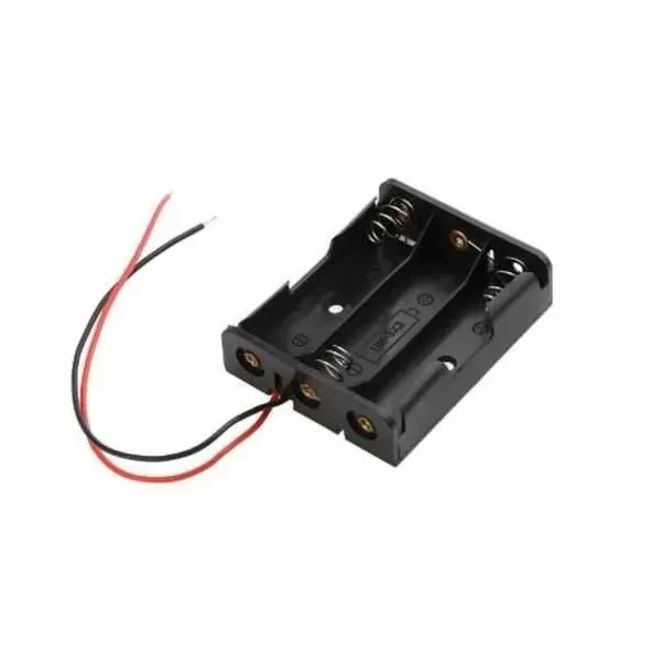 3'lü AA Pil Yuvası - Robolink