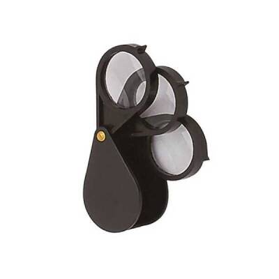 3'lü Cep Tipi Mini Büyüteç - Robolink