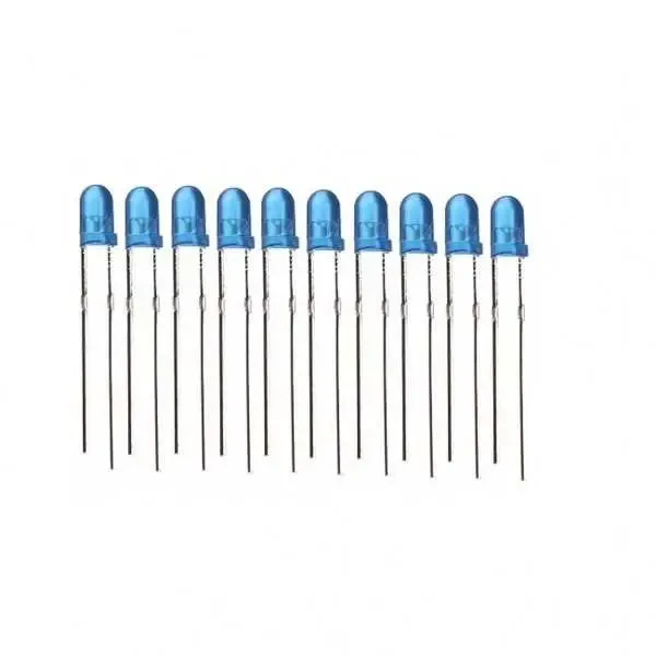 3mm Mavi Led - 10 Adet - 1