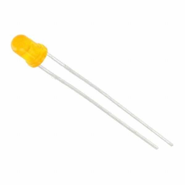 3mm Sarı Led - 10 Adet - 2