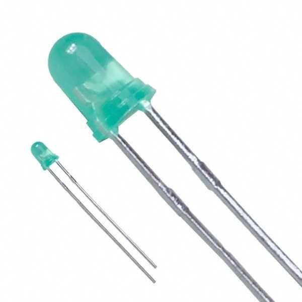 3mm Yeşil Led - 10 Adet - 2