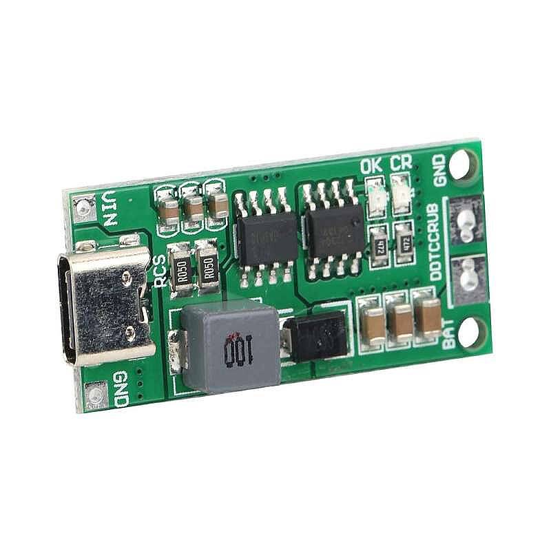 3S Li-ion ve LiPo Pil Şarj Modülü 12.6V 2A Type-C Girişli - 3