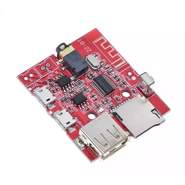 3W Araç Bluetooth 4.1 MP3 WAV Amfi Kiti - Uzaktan Kumandalı - SD Kart ve USB Destekli - 2