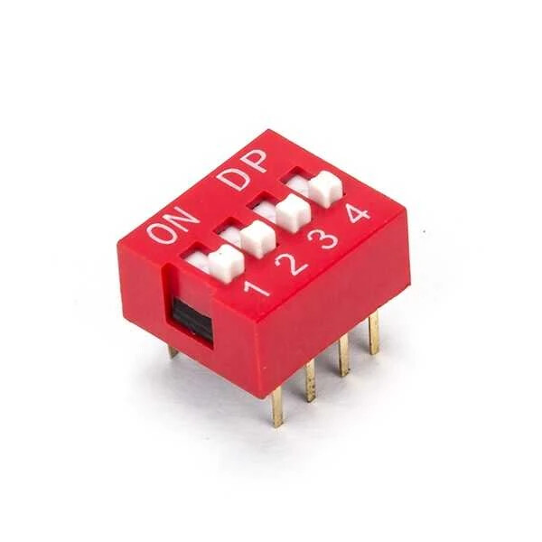 4 Pin Dip Switch - Robolink