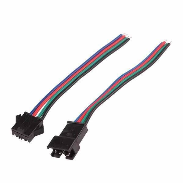 4 Pin JST SM Kablolu Konnektör Seti - 1