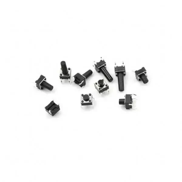 4 Pinli Tact Buton Seti-100 Adet - 3