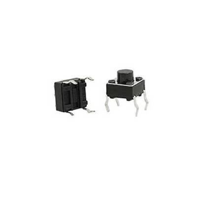 4 Pinli Tact Switch - 6x6x6.5mm - Robolink (1)