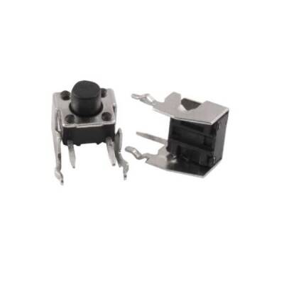 4 Pinli Tact Switch 90 Derece - 6x6x6mm - Robolink