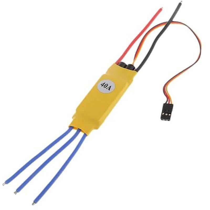 40A ESC Fırçasız Motor Hız Kontrol Sürücüsü - 1