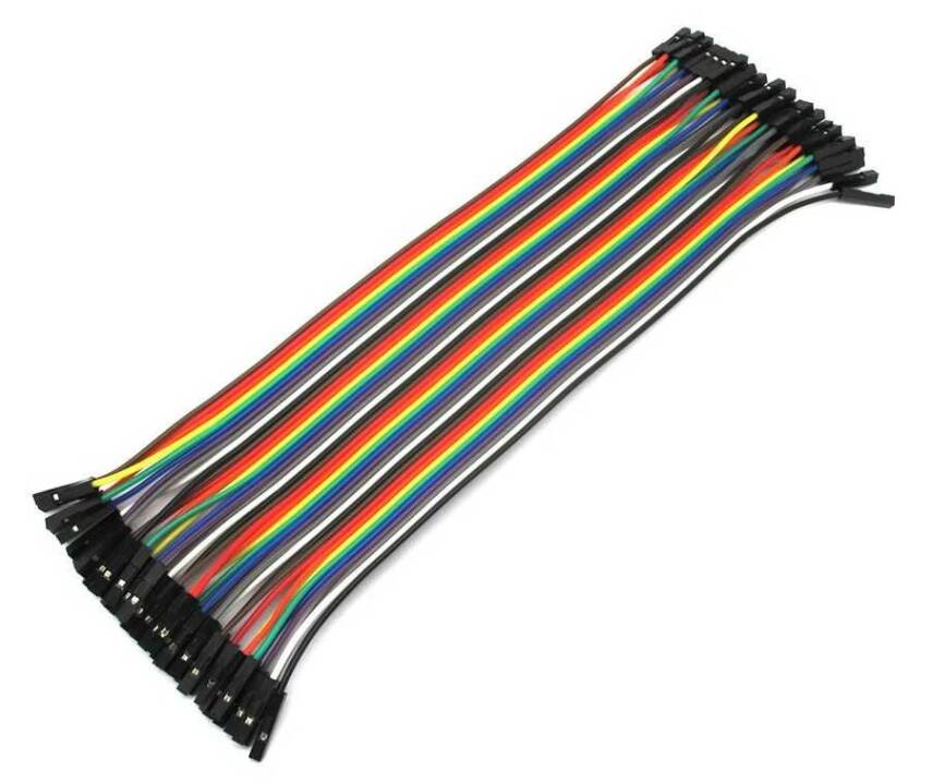 40 Pin Ayrılabilen Dişi-Dişi Jumper Kablo-200mm - 2
